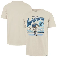 Men's '47  Natural Tampa Bay Lightning Hockey Player Golden Age Scrum T-Shirt