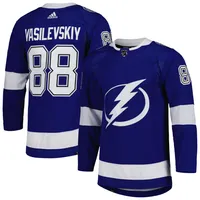 Men's Tampa Bay Lightning adidas Blue Home Authentic Blank Jersey