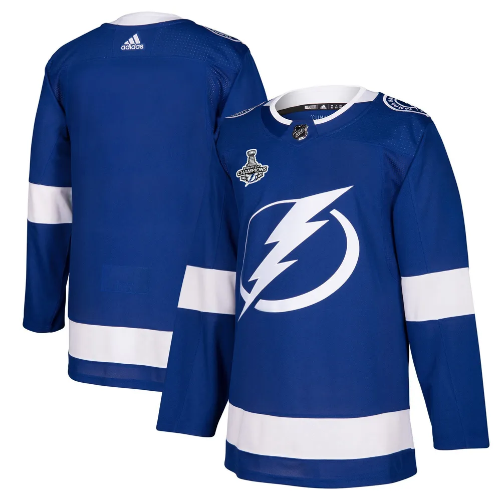 Victor Hedman Tampa Bay Lightning Fanatics Authentic Autographed Blue  Adidas Authentic Jersey with 2020 Stanley Cup Final Patch in 2023