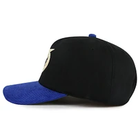 Men's American Needle  Black/Blue Tampa Bay Lightning Burnett Adjustable Hat