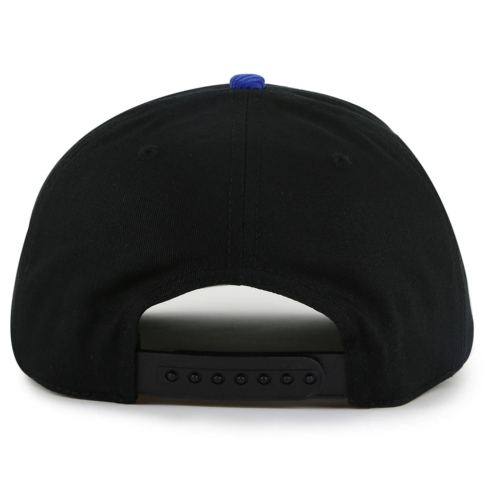Men's American Needle  Black/Blue Tampa Bay Lightning Burnett Adjustable Hat