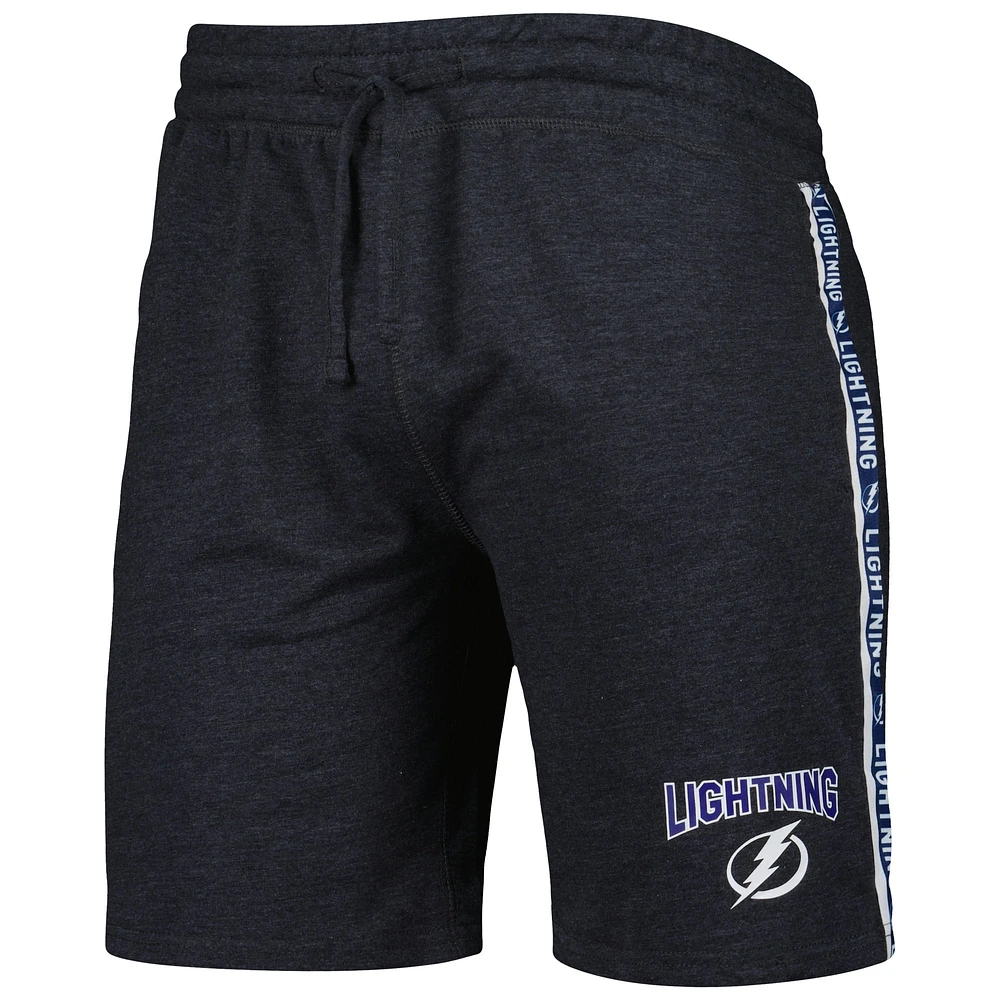 Men's Concepts Sport  Charcoal Tampa Bay Lightning Team Stripe Shorts