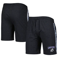 Men's Concepts Sport  Charcoal Tampa Bay Lightning Team Stripe Shorts