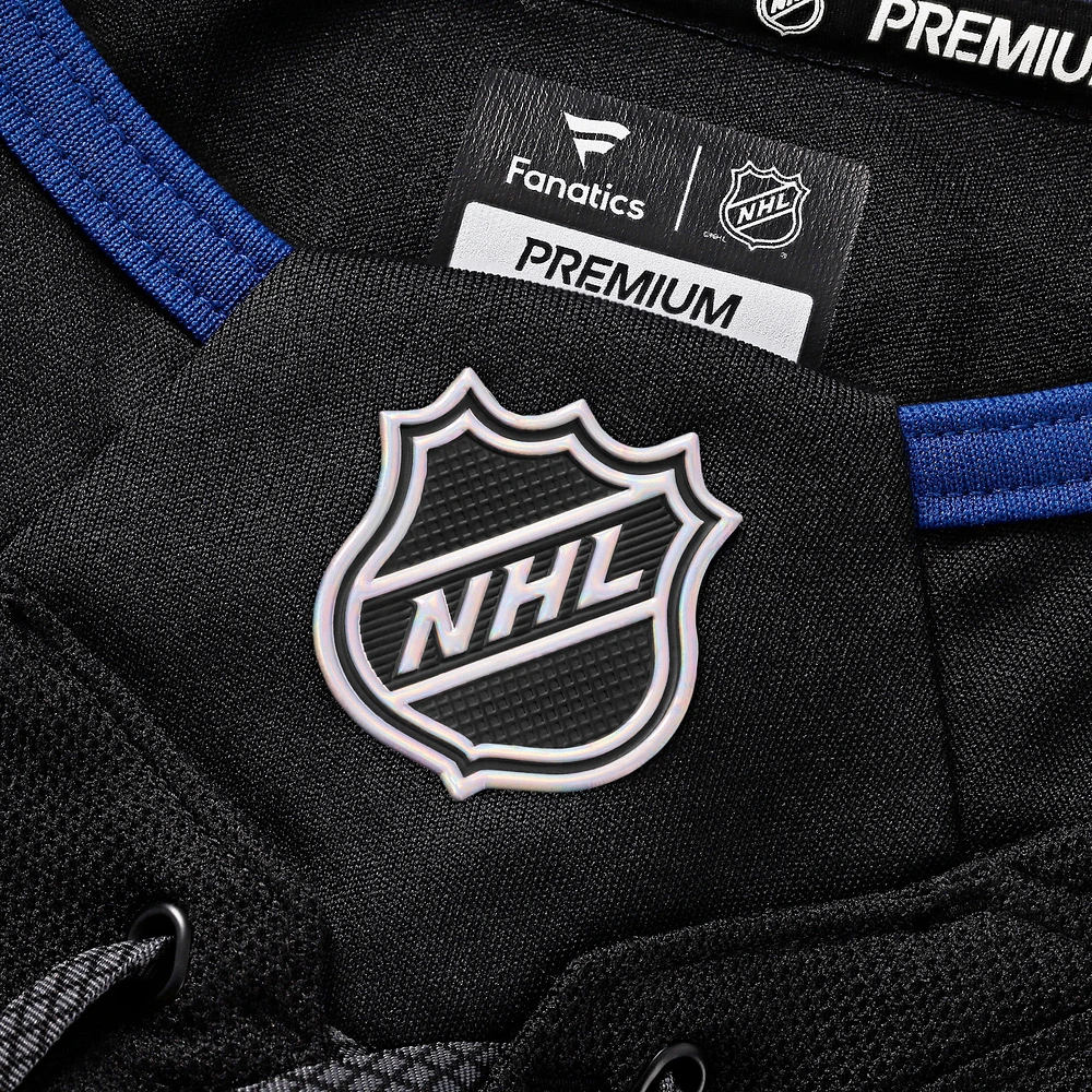 Maillot de remplacement noir premium du Lightning Tampa Bay pour hommes Fanatics Andrei Vasilevskiy