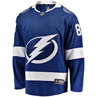 Maillot de joueur échappé à domicile Fanatics Andrei Vasilevskiy du Lightning Tampa Bay, bleu, pour hommes