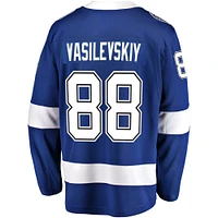 Fanatics pour hommes Andrei Vasilevskiy bleu Tampa Bay Lightning Home Premier Breakaway Player - Maillot