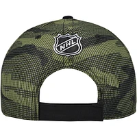 Men's Fanatics  Black Tampa Bay Lightning Authentic Pro Military Appreciation Adjustable Hat