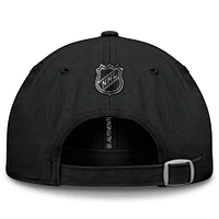 Men's Fanatics Black Tampa Bay Lightning Authentic Pro Road Adjustable Hat