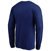 T-shirt à manches longues bleu Fanatics Tampa Bay Lightning Authentic Pro Core Collection Prime pour hommes