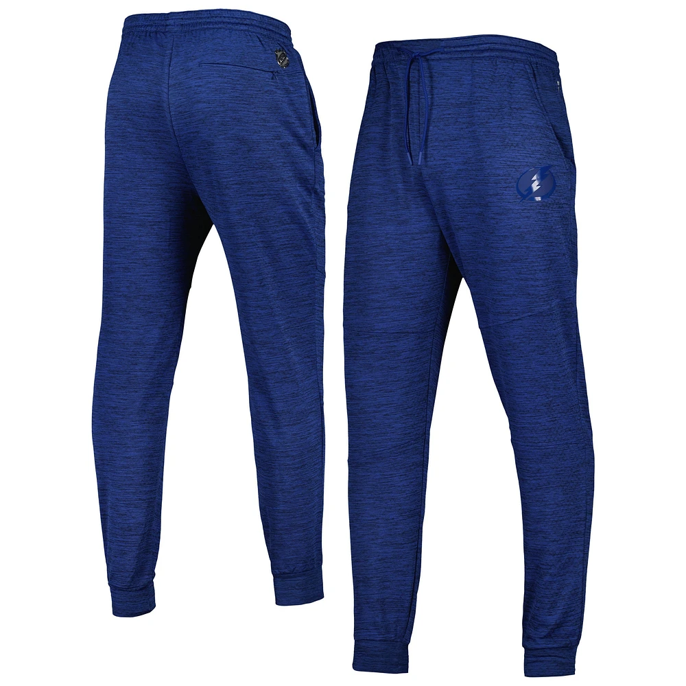 Pantalon de survêtement Tampa Bay Lightning Authentic Pro Road Jogger Fanatics pour hommes, bleu