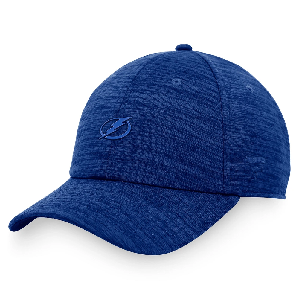 Men's Fanatics Blue Tampa Bay Lightning Authentic Pro Road Snapback Hat