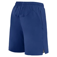 Short authentique Pro Tech Fanatics bleu Tampa Bay Lightning pour hommes