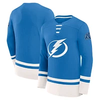 Men's Fanatics Blue Tampa Bay Lightning High Point Long Sleeve T-Shirt