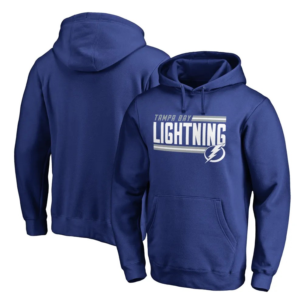 Lids Tampa Bay Lightning Fanatics Branded Iconic Collection On Side Stripe  Pullover Hoodie - Blue | Connecticut Post Mall