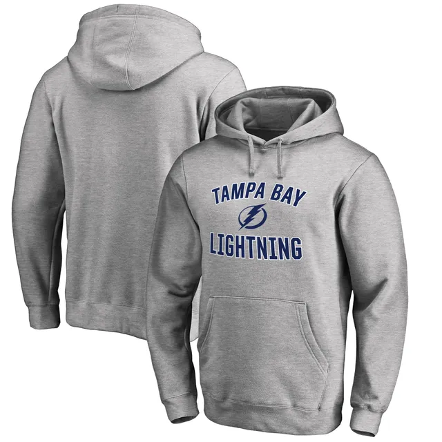 Men's Fanatics Branded Gray Tampa Bay Lightning 2022 Stanley Cup Final Pullover Hoodie