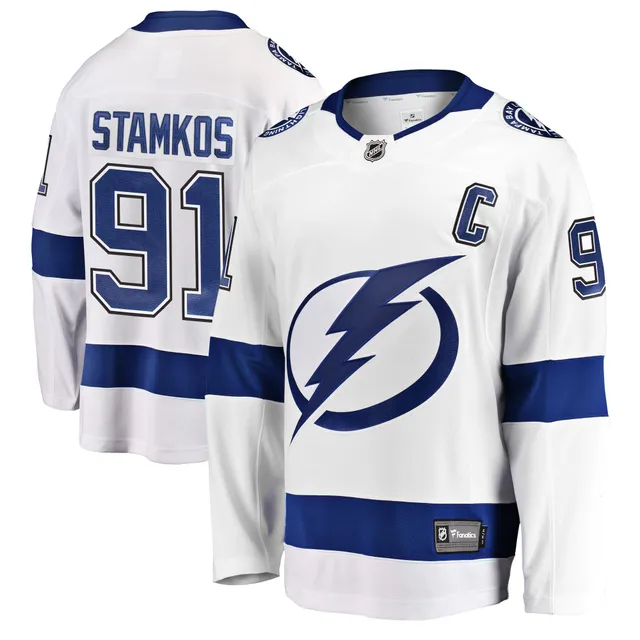 Fanatics Authentic Steven Stamkos White Tampa Bay Lightning Autographed Adidas Authentic 2022 Stadium Series Jersey