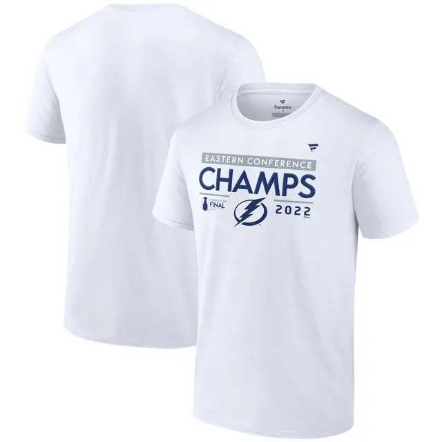 Men's Fanatics Branded White Boston Celtics 2022 Eastern Conference Champions  Locker Room T-Shirt