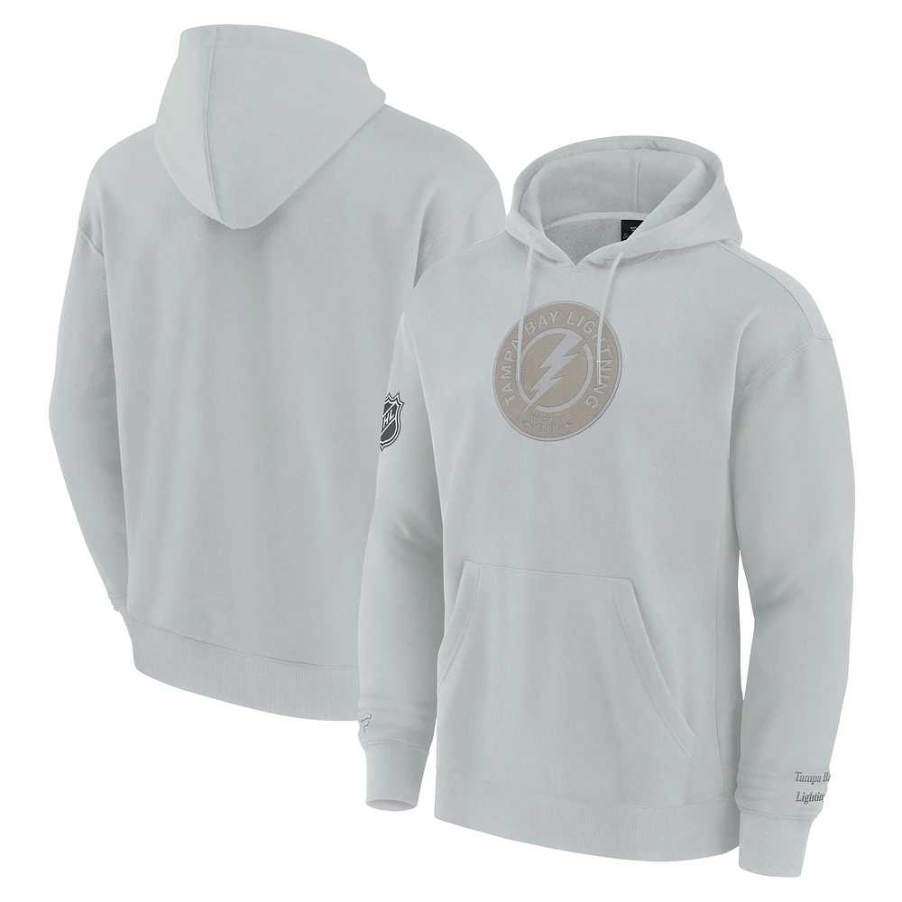 Sweat à capuche gris Tampa Bay Lightning Elements Pace pour homme Fanatics