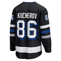 Fanatics pour hommes Nikita Kucherov noir Tampa Bay Lightning Alternate Premier Breakaway Player Maillot