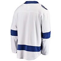 Men's Fanatics White Tampa Bay Lightning Breakaway Away Jersey