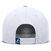 Men's Fanatics White Tampa Bay Lightning Rope A-Frame Adjustable Hat
