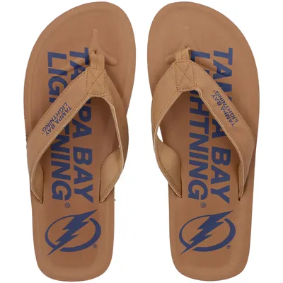 Tampa Bay Lightning FOCO Color Pop Flip-Flop Sandals