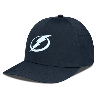 Casquette Zeta Insignia Core Flex noire pour homme de Levelwear Tampa Bay Lightning