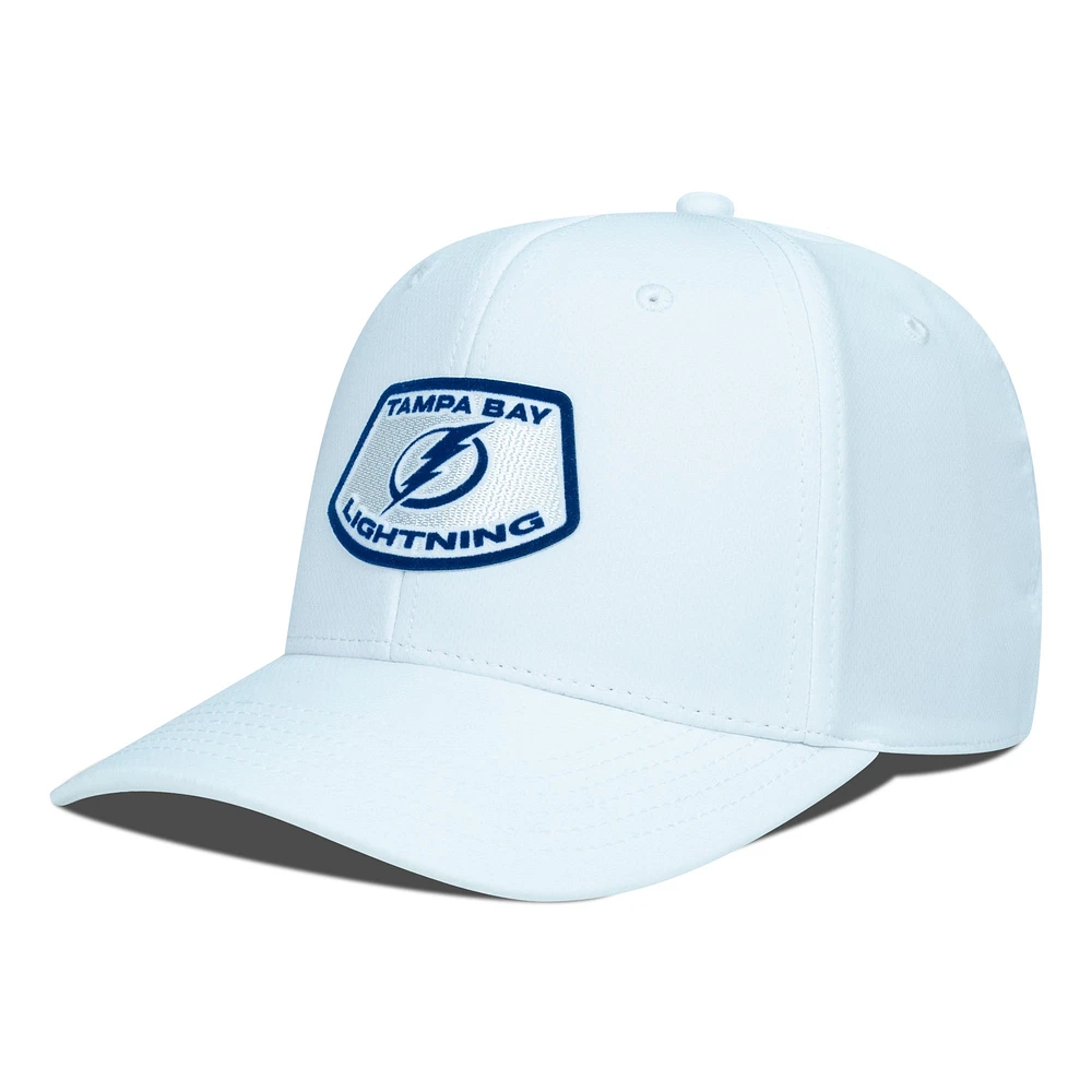 Men's Levelwear White Tampa Bay Lightning Rise Skylight Flex Hat