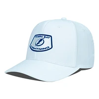 Men's Levelwear White Tampa Bay Lightning Rise Skylight Flex Hat