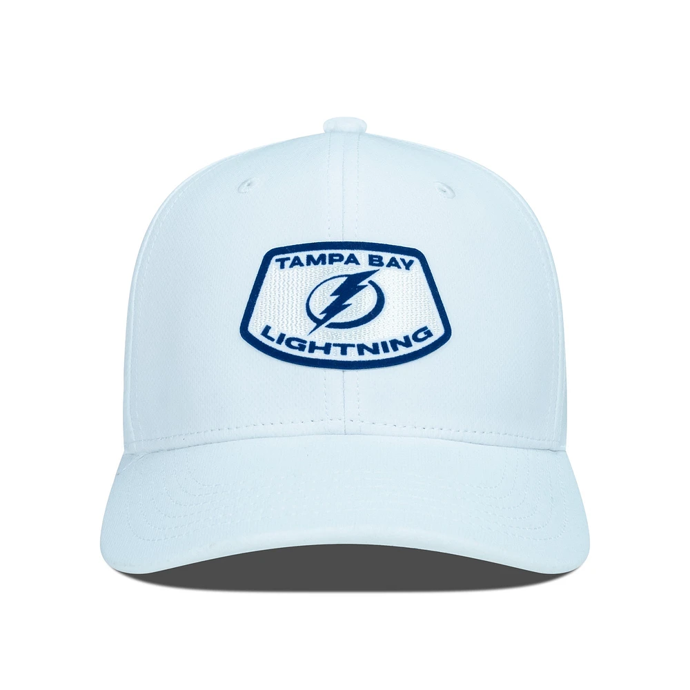 Men's Levelwear White Tampa Bay Lightning Rise Skylight Flex Hat