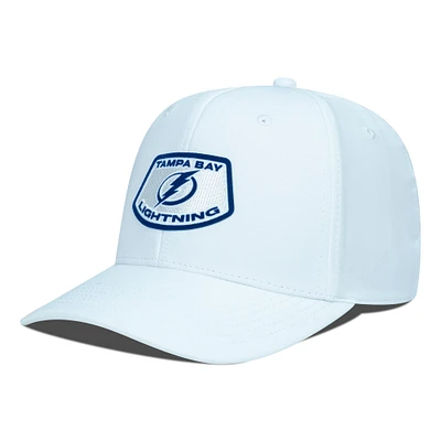 Men's Levelwear White Tampa Bay Lightning Rise Skylight Flex Hat