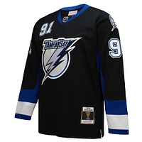 Men's Mitchell & Ness Steven Stamkos Black Tampa Bay Lightning 2008-09 Power Play Jersey