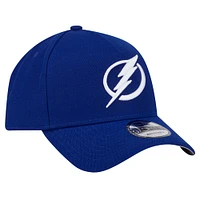 Men's New Era  Blue Tampa Bay Lightning Core A-Frame 9FORTY Adjustable Hat