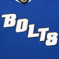 Maillot bleu de jeu puissance 2013-14 Nikita Kucherov pour homme du Lightning Tampa Bay