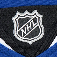 Maillot bleu de jeu puissance 2013-14 Nikita Kucherov pour homme du Lightning Tampa Bay