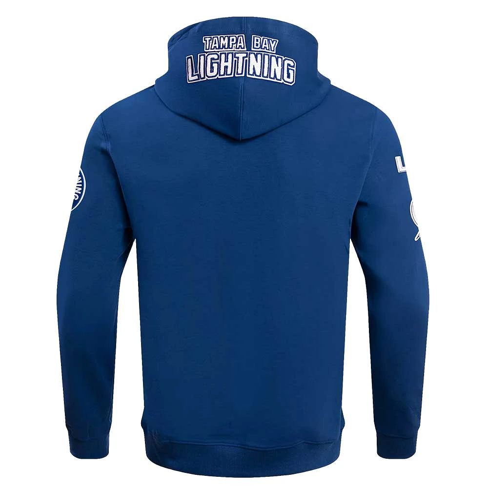 Sweat à capuche classique Pro Standard Blue Lightning de Tampa Bay pour hommes