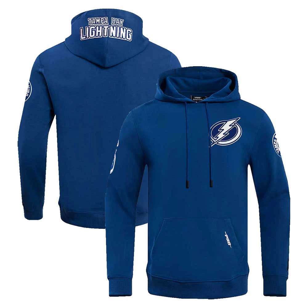 Sweat à capuche classique Pro Standard Blue Lightning de Tampa Bay pour hommes