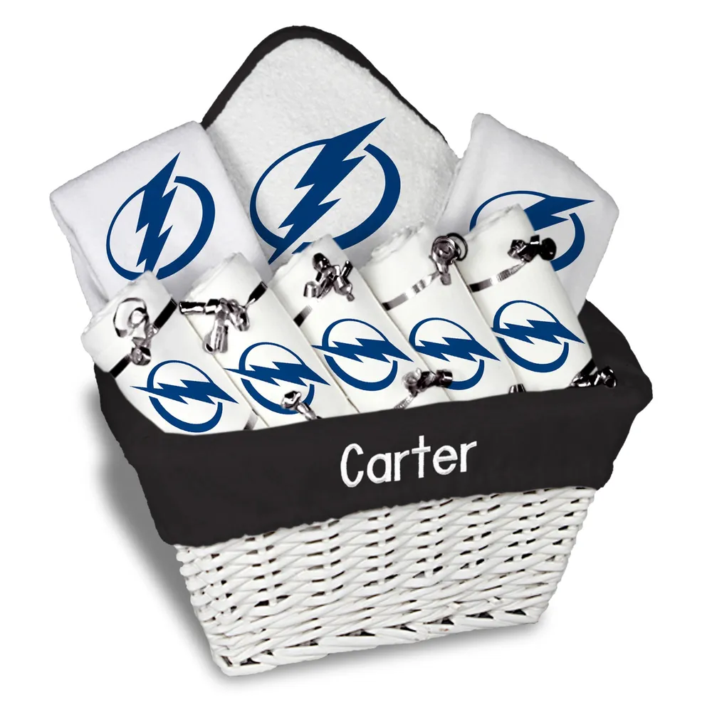 Lids Tampa Bay Lightning Newborn & Infant Personalized Gift Basket | Dulles  Town Center