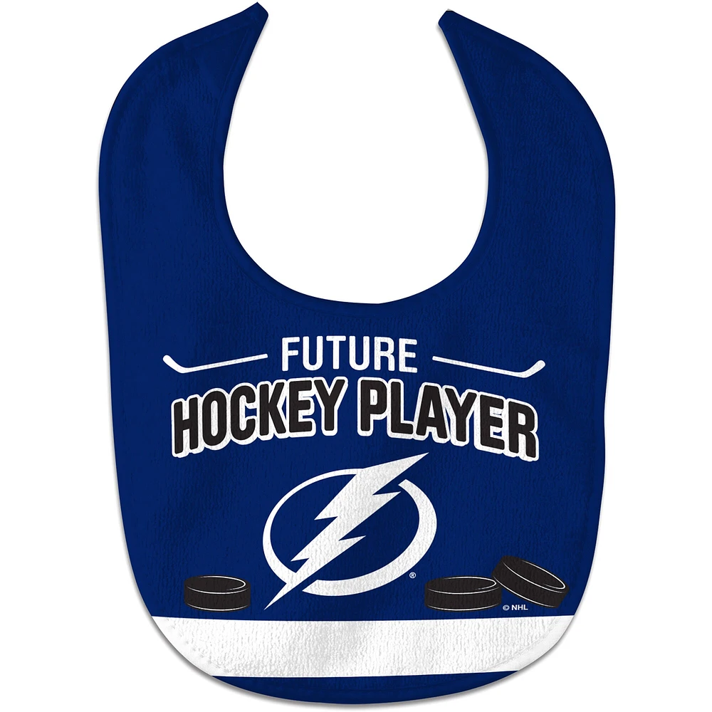 Nouveau-né et nourrisson WinCraft Tampa Bay Lightning Future Hockey Joueur All-Pro - Bavoir