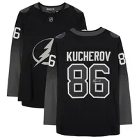 Men's Fanatics Branded Nikita Kucherov Black Tampa Bay Lightning Alternate  Premier Breakaway Player Jersey