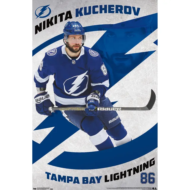 Men's Fanatics Branded Nikita Kucherov Black Tampa Bay Lightning