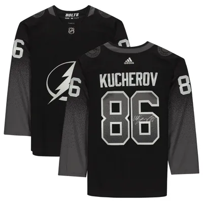 Fanatics Authentic Nikita Kucherov Tampa Bay Lightning Autographed Black Alternate Adidas Authentic Jersey