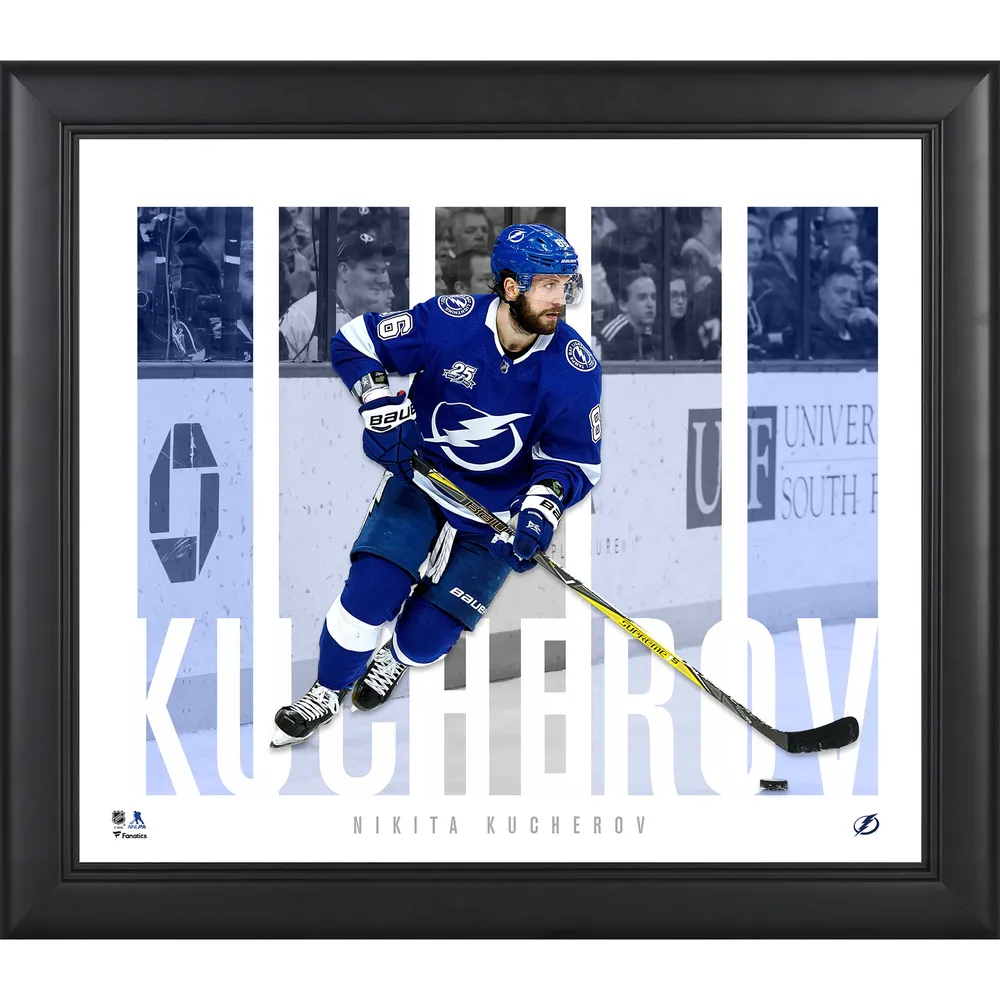 Lids Fanatics Authentic Nikita Kucherov Tampa Bay Lightning