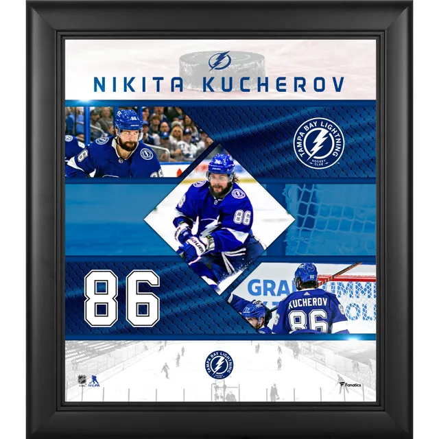 Lids Nikita Zadorov Calgary Flames Fanatics Authentic Unsigned Framed 15 x  17 Player Collage with a Piece of Game-Used Puck