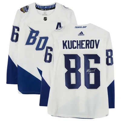 Tampa Bay Lightning Reverse Retro Kucherov Large Jersey