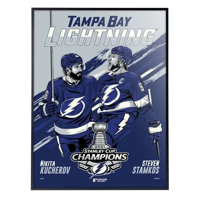 Men's Adidas Steven Stamkos Blue Tampa Bay Lightning 2021 Stanley Cup Champions Authentic Player Jersey