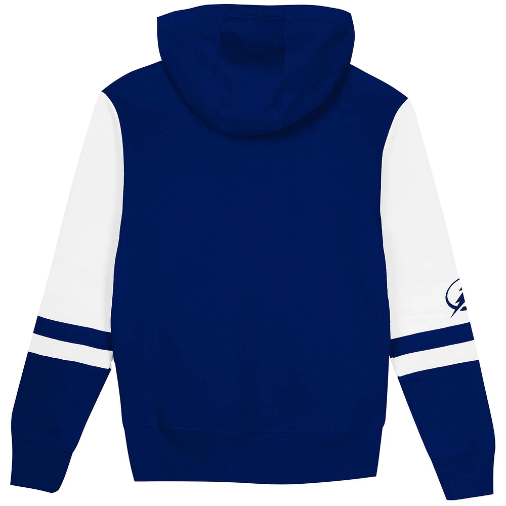 Preschool Blue Tampa Bay Lightning Face Off Full-Zip Hoodie