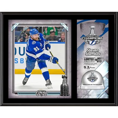 Victor Hedman Tampa Bay Lightning Fanatics Authentic Autographed Blue  Adidas Authentic Jersey with 2020 Stanley Cup Final Patch in 2023