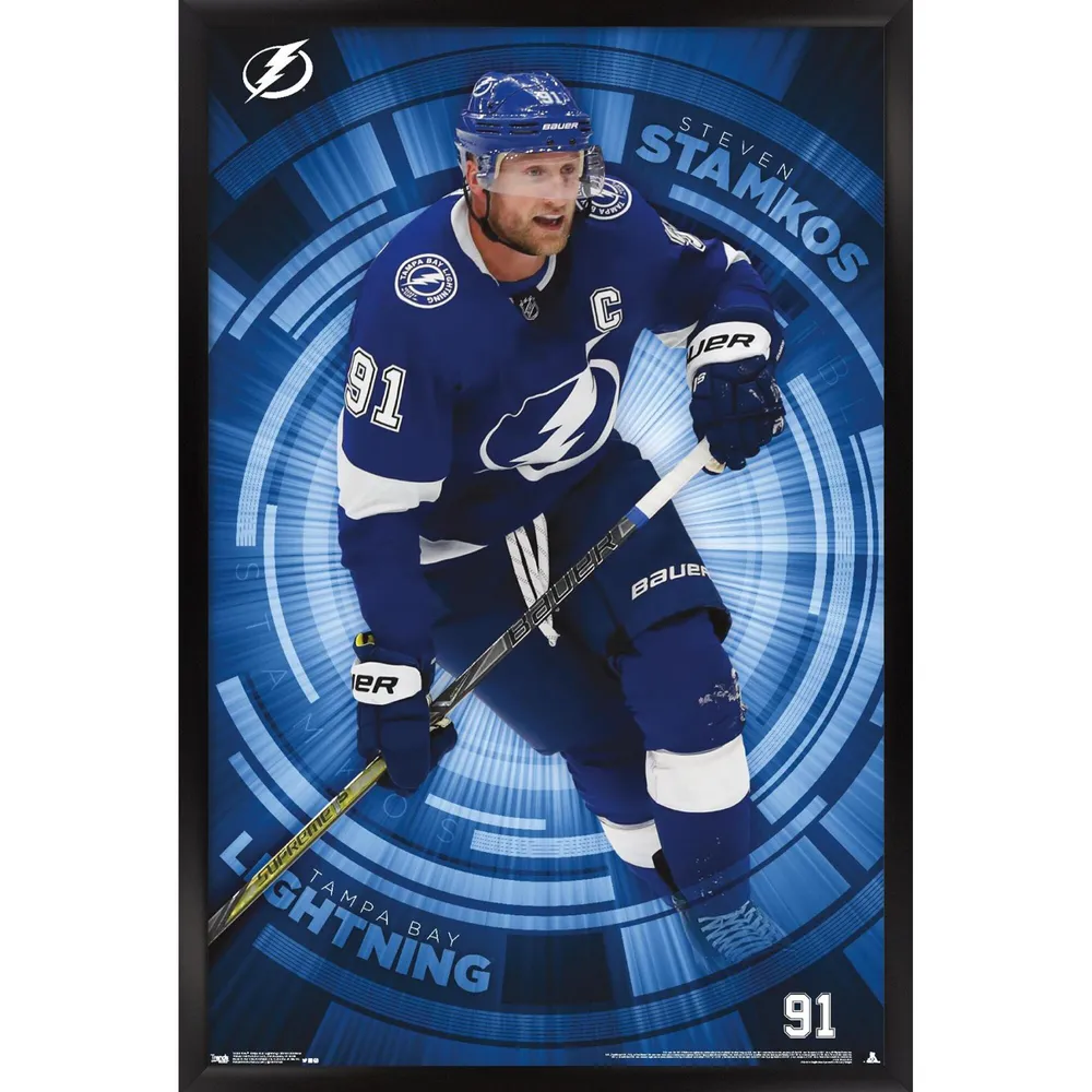 Steven Stamkos Tampa Bay Lightning Signed Blue Adidas Authentic Jersey with 2020 Stanley Cup Final Patch