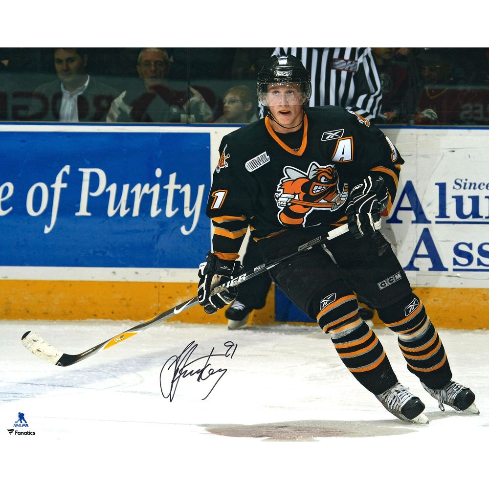 Steven Stamkos Tampa Bay Lightning Autographed 16" x 20" Sarnia Sting Photograph